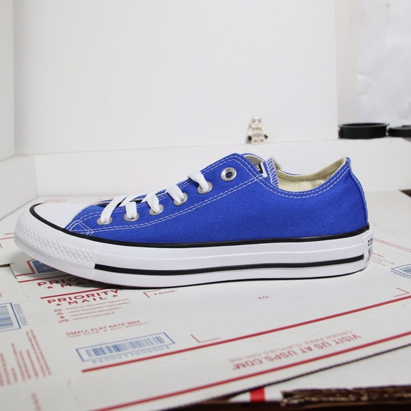 Converse Royal Blue Chuck Taylor All Star Low Tops - Picture 5 of 7